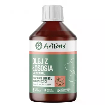 ANIFORTE Salmon Oil – Papildas šunims ir katėms – 250 ml
