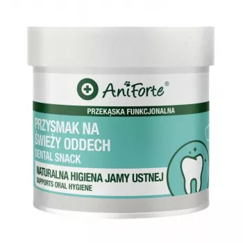 ANIFORTE Dental Snack Dog Treat 50g – natūralūs kramtukai šunų dantų priežiūrai