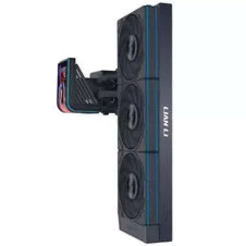 Lian Li HydroShift II OLED Curved 360 UNI FAN P28 AiO vandens aušinimas, 360 mm, OLED ekranas, P28 ventiliatoriai – juoda