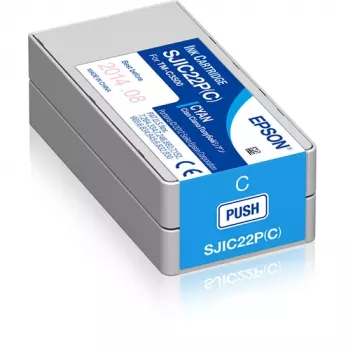 Epson C33S020602 Cyan kasečių rašalas, skirta ColorWorks C3500