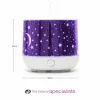 RIO DHNT-EU/1.4 Dream Time Ultragarsinis Aromadifizierius, Drėkintuvas ir Naktinė Šviesa, 120 ml, 7 spalvų LED