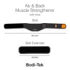 Bodi-Tek BT-ABSH-TOP-EU/1.2 Pilvo ir nugaros raumenų stiprintuvas su šildymu, juoda/oranžinė