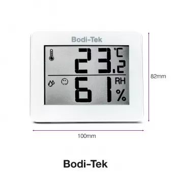 Bodi-Tek HGTH-EU/1,0 kambario termometras ir higrometras