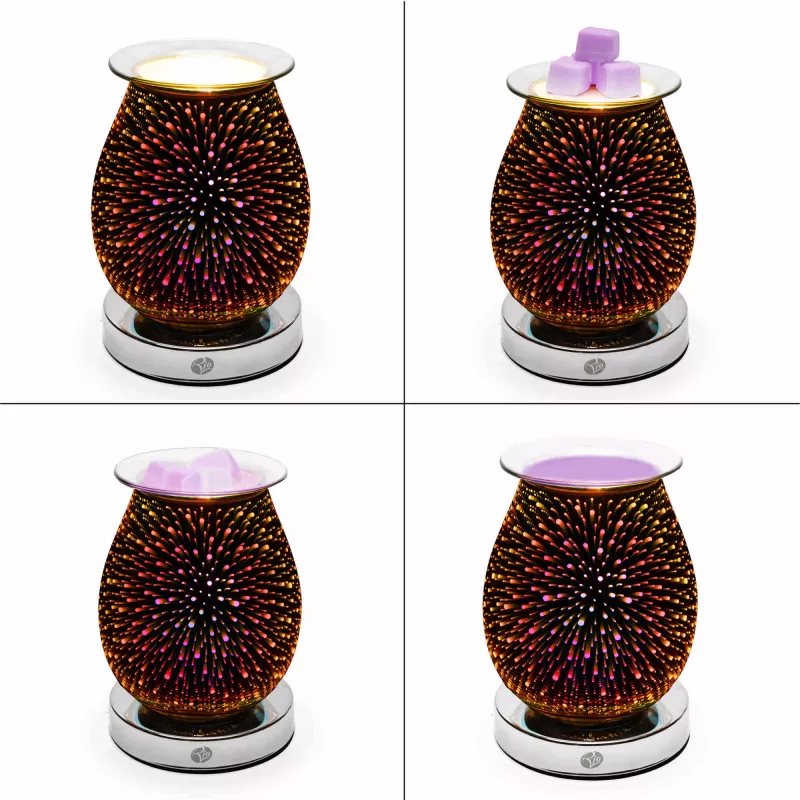 RIO LAAL-EU/1,0 ALURA Ultragarsinis Aromatinis Aliejaus Difuzorius, 100ml, 7 Spalvų LED, Iki 30 m²