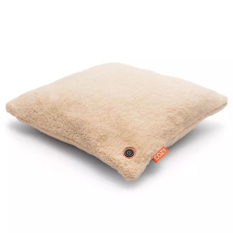 Bodi-Tek COZY Una šildomas komforto pagalvėlė 45 x 45 cm, smėlio spalvos
