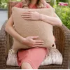 Bodi-Tek BT-CSHT2-W-LC-PB10 COZY Una Šildoma Komforto Pagalvėlė 45 x 45 cm, Šviesus Šokoladas