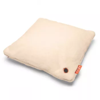 Bodi-Tek BT-CSHT2-F-BG-PB10 COZY Una šildoma komforto pagalvėlė su 10000 mAh maitinimo bloku, smėlio spalvos