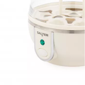Salter EK6692CRMVDE Retrol Egg Cooker – 7 kiaušinių, 350 W, kreminė