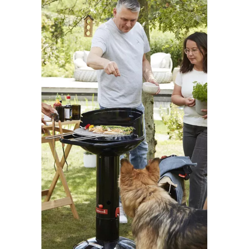 Barbecook Charcoal Barbecue Loewy 45, 43 x 43 x 97 cm, Black