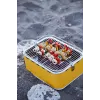 Barbecook medžio anglių stalinis grilis Carlo 44x33x21 cm Yellow Sunshine