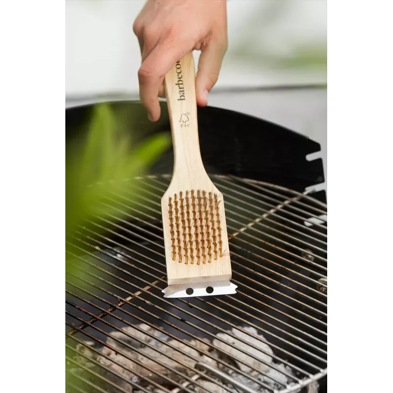 Barbecook varinis ir plieninis šepetys FSC, 31 cm | BC-ACC-7074