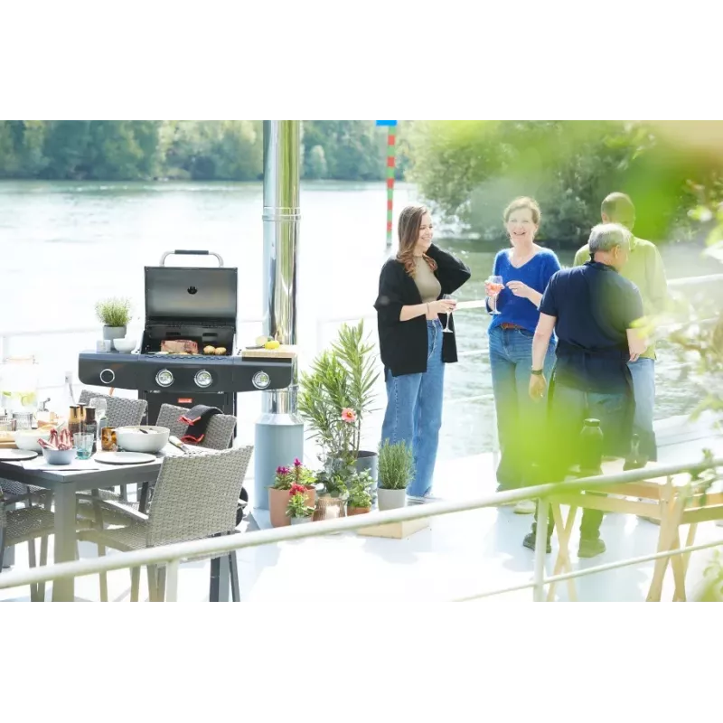 Barbecook dujinė kepsninė Siesta 210 Graphite