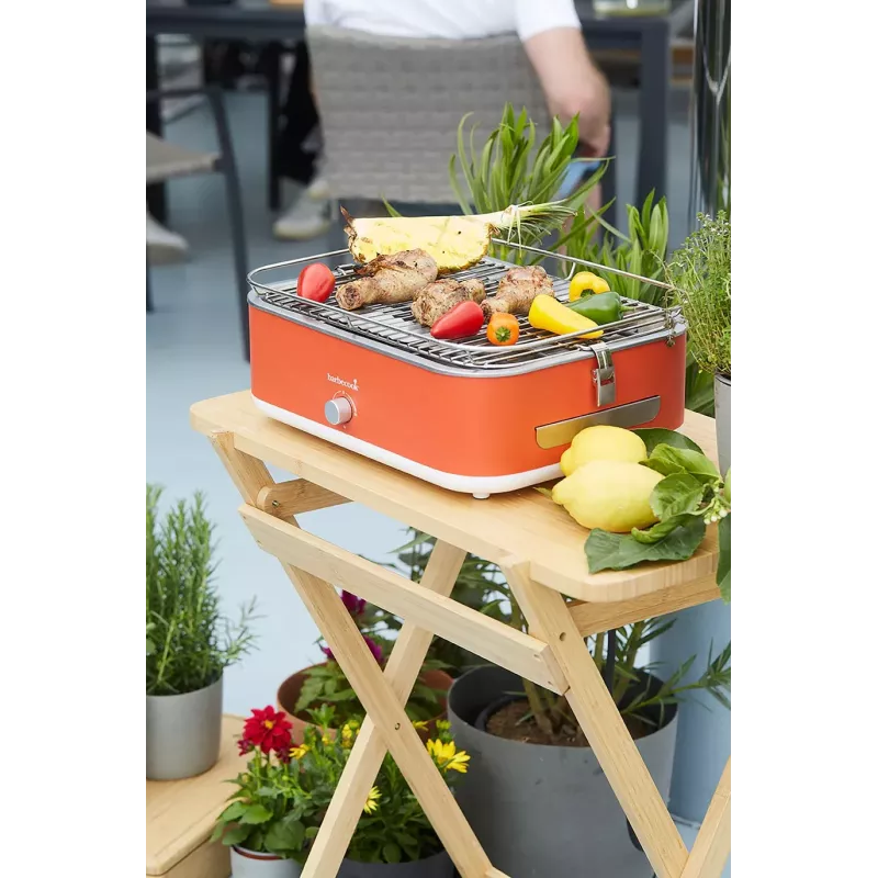 Barbecook BC-ELE-1001 E-Carlo elektrinis stalo grilis 2500 W raudonas