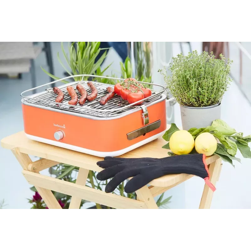 Barbecook BC-ELE-1001 E-Carlo elektrinis stalo grilis 2500 W raudonas