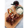 Barbecook nerūdijančio plieno padažo puodas su padažymo šepečiu, 10.5 x 7.5 x 23 cm, BC-ACC-7211