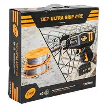 TJEP viela „Ultra Grip“ žarnoms, 40 vnt., skirta „Makita“ rišimo mašinoms
