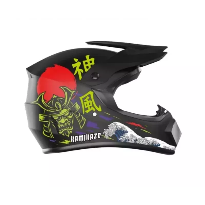 Pilnas veido šalmas Kamikaze Katana AKC206 dydis XL