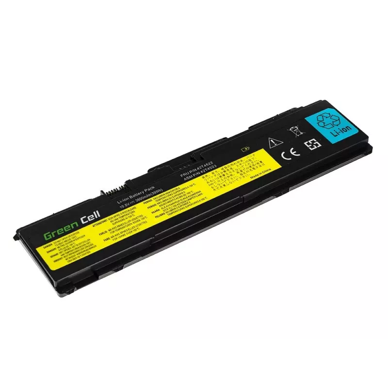 Greencell akumuliatorius nešiojamam kompiuteriui Lenovo ThinkPad X300 X301 11,1 V 3600 mAh