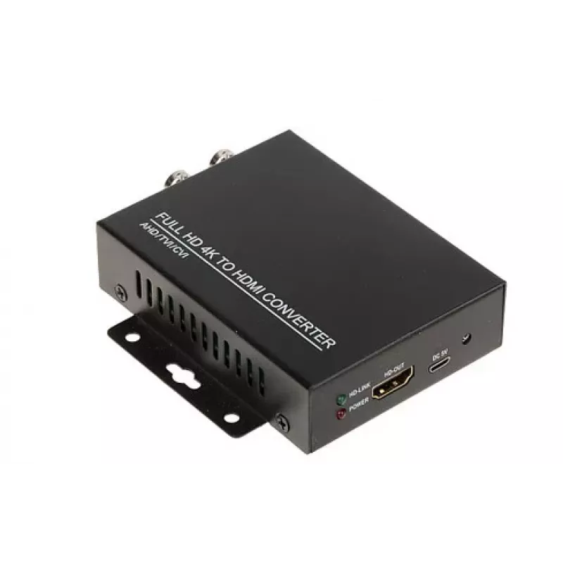 DELTA OPTICAL HV/HDMI+HV-V2 HDMI į AV keitiklis su HDMI perdavimo išvestimi