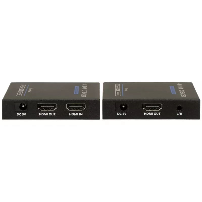 HDMI prailgintuvas HDMI-EX-70IR-4KV2 4K@60Hz HDBaseT Lite 70m IR PoC