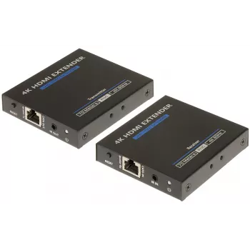 HDMI prailgintuvas HDMI-EX-70IR-4KV2 4K@60Hz HDBaseT Lite 70m IR PoC