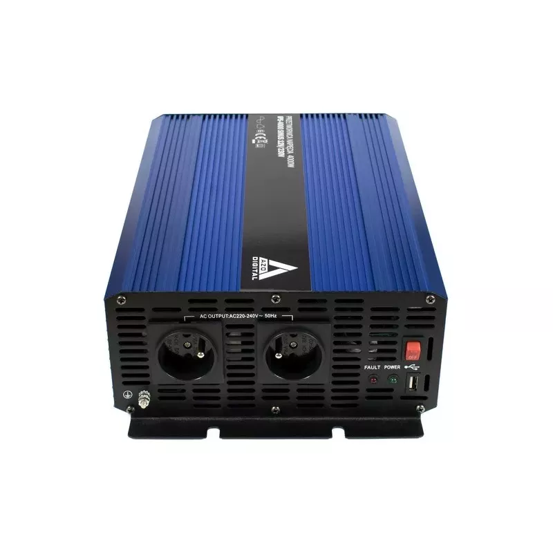AZO Digital 12 VDC / 230 VAC Converter SINUS IPS-4000S 4000W grynosios sinusinės bangos keitiklis