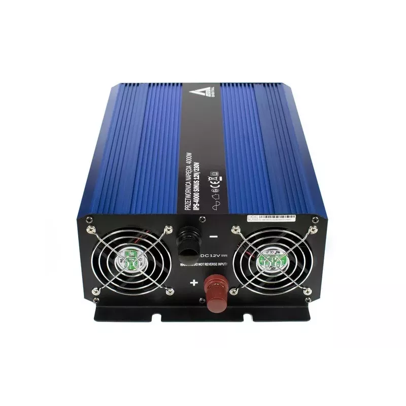 AZO Digital 12 VDC / 230 VAC Converter SINUS IPS-4000S 4000W grynosios sinusinės bangos keitiklis