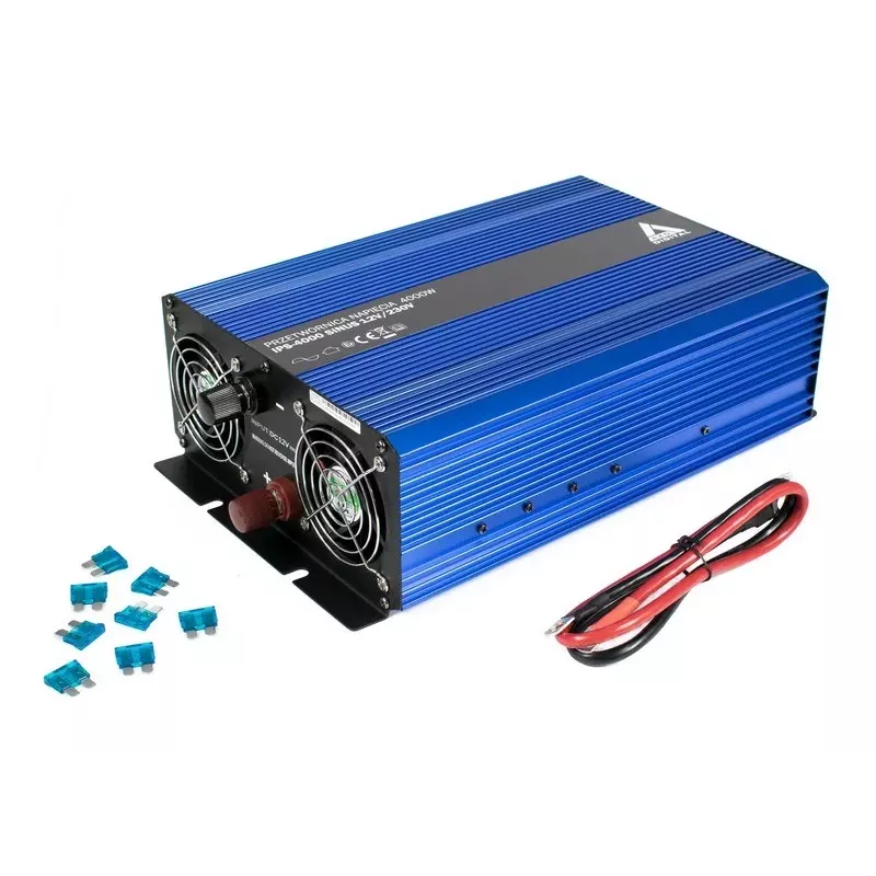 AZO Digital 12 VDC / 230 VAC Converter SINUS IPS-4000S 4000W grynosios sinusinės bangos keitiklis