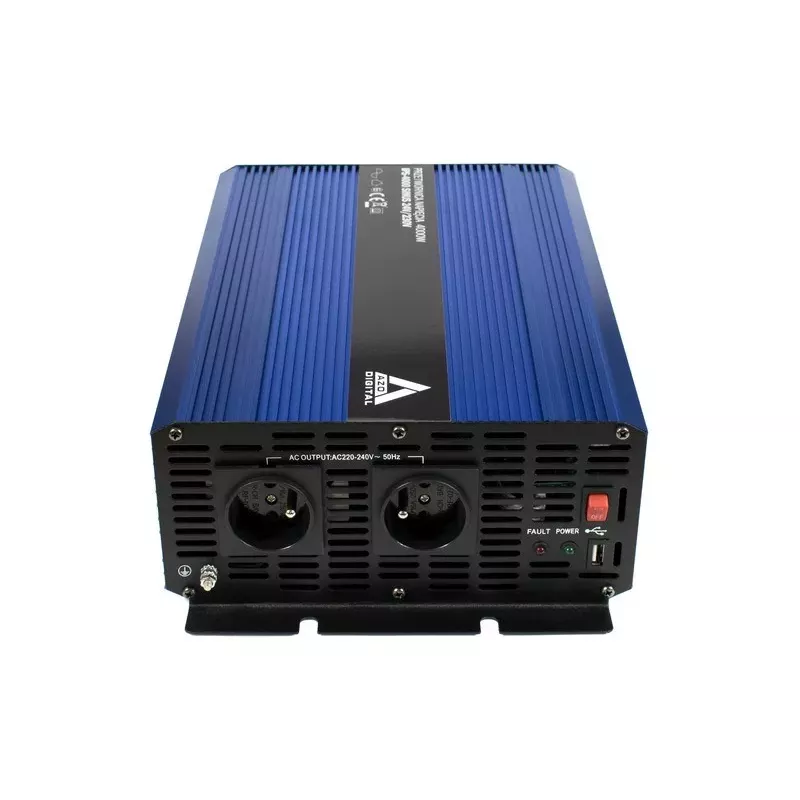 AZO Digital 24 VDC / 230 VAC Converter SINUS IPS-4000S 4000W grynosios sinusinės bangos keitiklis