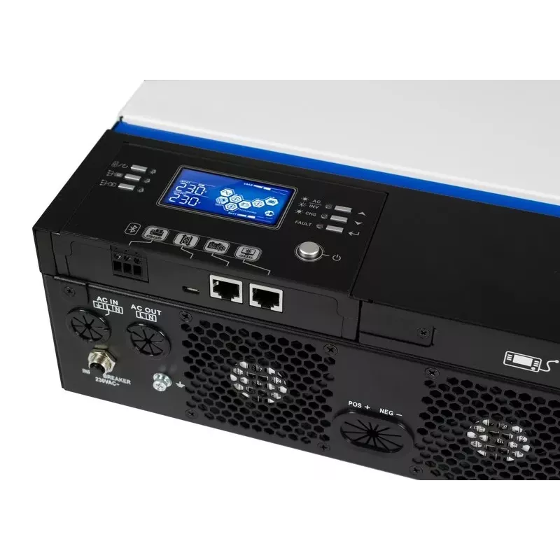 Ne tinklo hibridinis saulės inverteris AZO Digital ESB 10kW-48