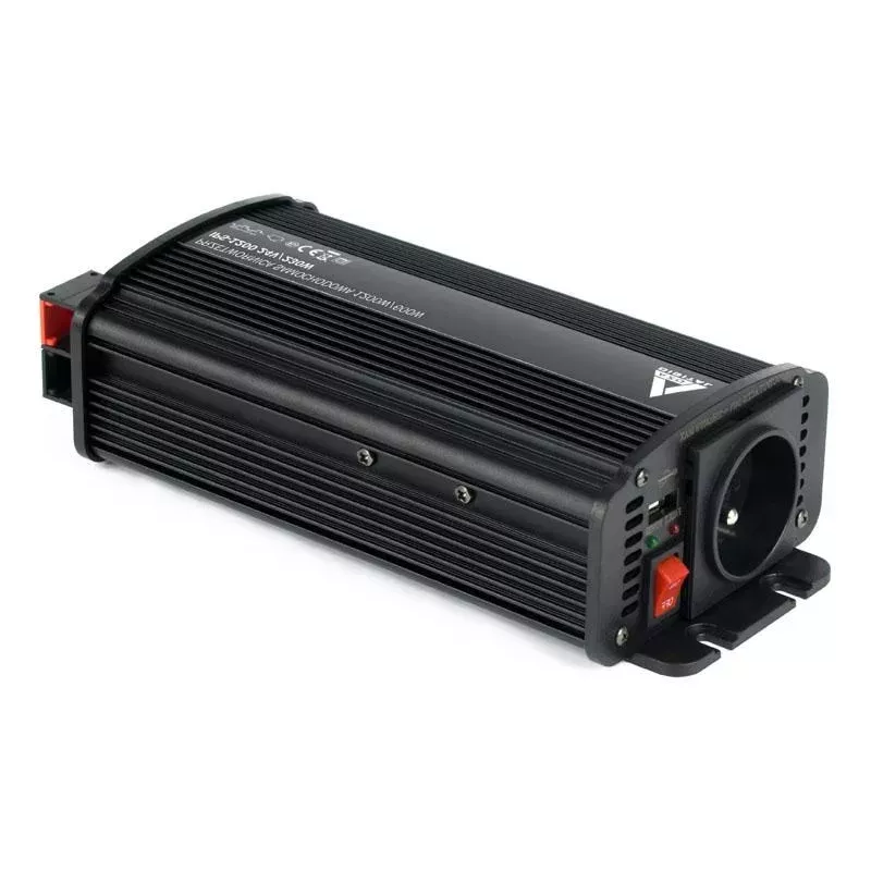 AZO Digital 24 VDC / 230 VAC Automotive Inverter IPS-1200U 1200W grynojo sinuso