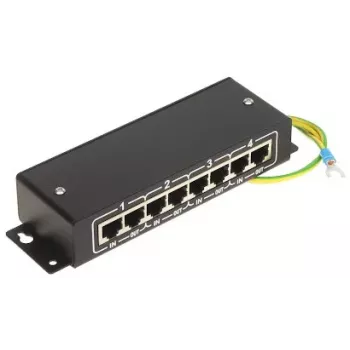 Apsaugos nuo viršįtampių įrenginys AXON-VIDEO-IP-4POE – 4 prievadų Gigabit PoE apsauga nuo viršįtampių