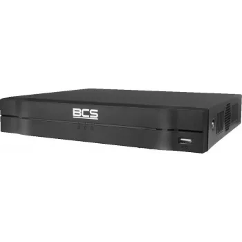 BCS-L-XVR0401-4KE(5) 4 kanalų analoginis HD DVR įrašytuvas, 8MP 4K, H.265+, 1 SATA iki 10TB, išmanioji perimetro apsauga
