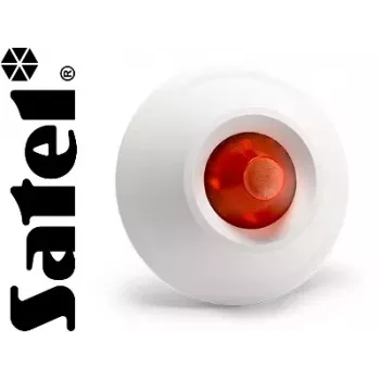 SATEL SOW-300 R Vidinė optinė sirena, raudonas LED, balta