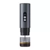AMZCHEF CE-GC-CP024-BU Nešiojamas kavos aparatas – mėlynas, 15 barų espresso aparatas, skirtas „Nespresso“ kapsulėms ir maltai kavai, su 12V automobiliniu adapteriu ir USB šaltam virimui