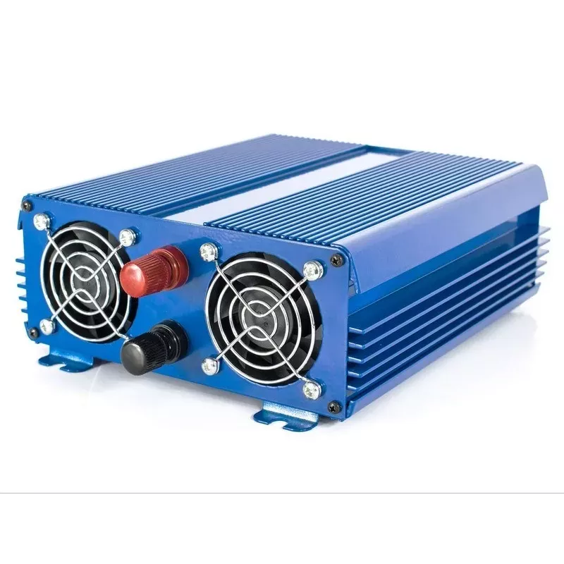 AZO Digital IPS-1000S 1000W gryno sinuso keitiklis 12V DC į 230V AC su ECO režimu