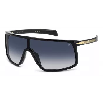 DAVID BECKHAM DB99VISOR2M2 Vyriški Akiniai nuo Saulės – Visor/Shield, Polikarbonatinis Lęšis, UV400 Apsauga