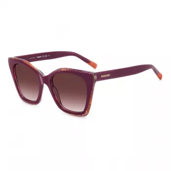 MISSONI Made in Italy Women's Sunglasses MIS0188S8CQ - Havana Acetate Frame, Brown Gradient Lens, 54mm