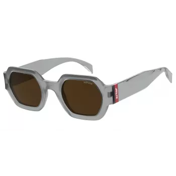 LEVI'S LV-1079-S-RIW Moteriški Akiniai Nuo Saulės Havana Ruda Gradientiniai 50mm