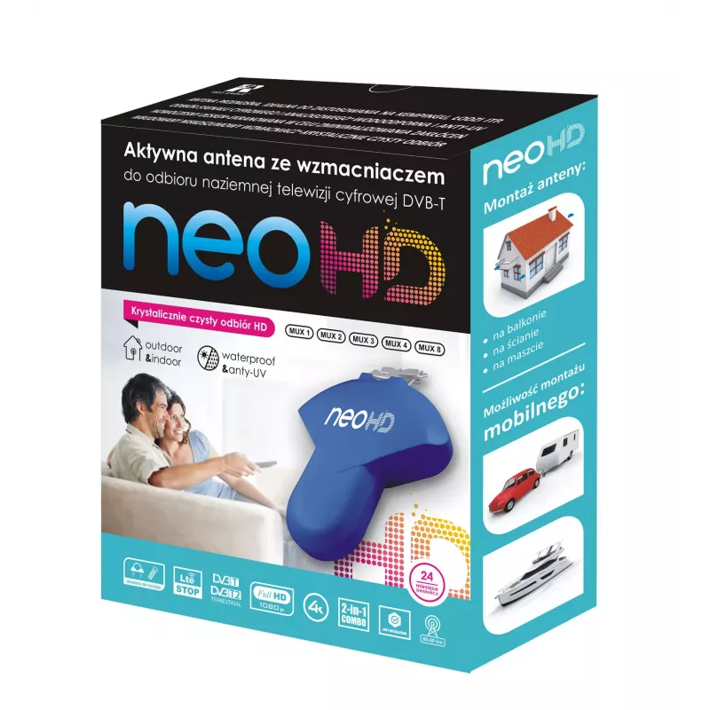 OPTICUM RED DVB-T NEO HD antžeminės televizijos imtuvas