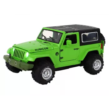 LEAN TOYS Visureigis su trinties pavara, metalinis, žalias, 1:32