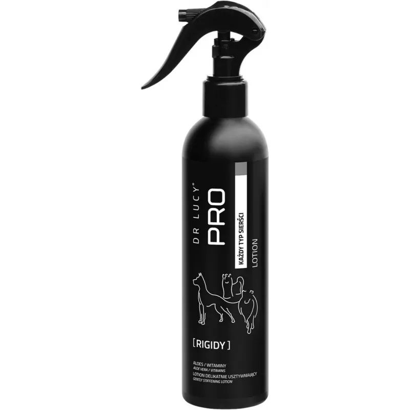 DR LUCY PRO RIGIDY 250 ml plaukų standinimo losjonas – ypač stiprus fiksavimas