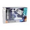 LEAN TOYS Kosminės misijos rinkinys Raketa Astronautas Erdvėlaivis 5 vnt.