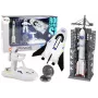 LEAN TOYS Kosminės misijos rinkinys Raketa Astronautas Erdvėlaivis 5 vnt.