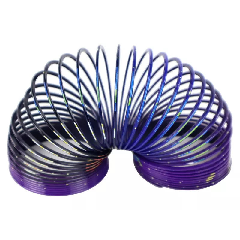 LEAN TOYS Iconic Spring Purple Planet Motif Anti-Stress Ball 6 cm