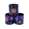 LEAN TOYS Iconic Spring Purple Planet Motif Anti-Stress Ball 6 cm