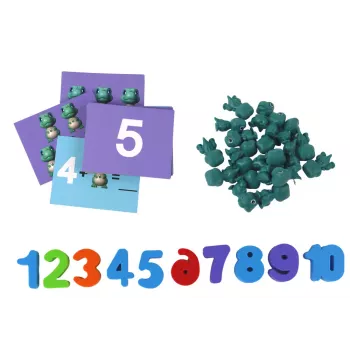 LEAN TOYS Lavinamasis žaidimas Dinozaurų svarstyklės Matematiniai veiksmai