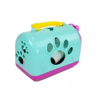 LEAN TOYS Little Panda su Transportavimo Vežimėliu Interaktyvus Minkštas Žaislas