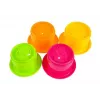 LEAN TOYS Duckie Bathing Set Cups – 3 sukraunami puodeliai ir vandens pūtimo antis voniai