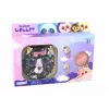 LEAN TOYS Aksesuarų rinkinys mergaitėms „Kitty Wallet“ 4 vnt.
